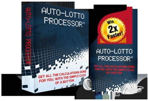 auto lotto processor software.